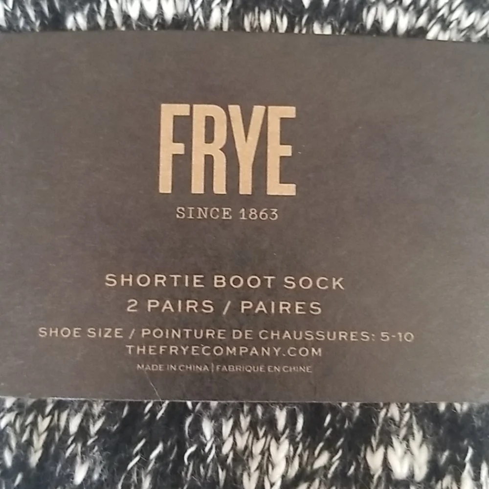 Frye Shortie Boot Sock